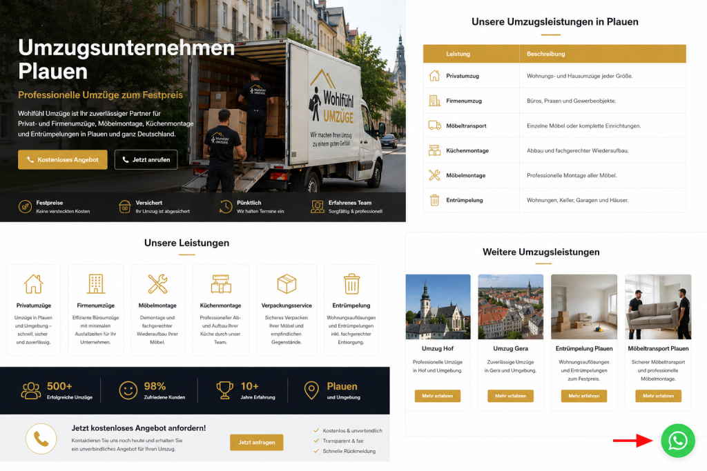 umzugsunternehmen plauen